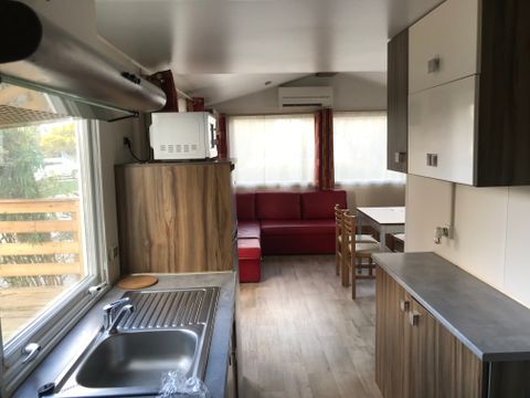 BUNGALOW 2 personnes - 14-Bungalow du Gorguet 40m2 (2ch -2/6pers.) + Jaccuzzi + Lits faits + serviette + kit boisson + TV - prix pour 2 personnes