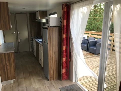 BUNGALOW 2 personnes - 14-Bungalow du Gorguet 40m2 (2ch -2/6pers.) + Jaccuzzi + Lits faits + serviette + kit boisson + TV - prix pour 2 personnes