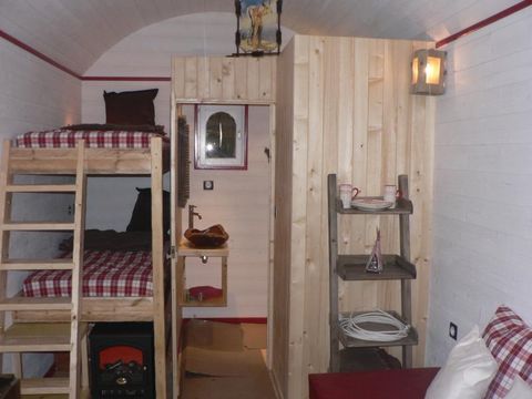 Tiny house 5 personnes - Chariot de pionnier