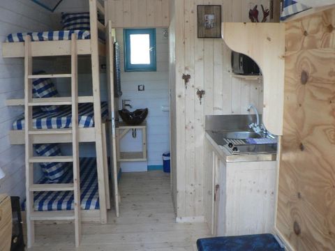 Tiny house 5 personnes - Chariot de pionnier