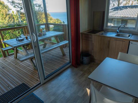 Chalet 2 personnes - Premium - 18 m² - 1 chambre - Vue mer