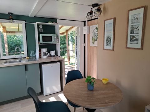 MOBILHOME 2 personnes - LE ROSEAU Parcelle 13- 1 chambre