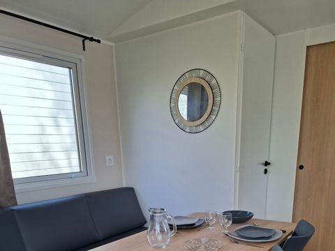 MOBILHOME 2 personnes - Le NÉNUPHAR Parcelle 7- 1 Chambre