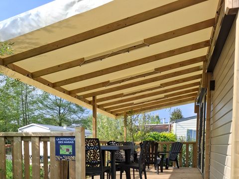 MOBILHOME 4 personnes - LA POTENTILLE DES MARAIS Parcelle 3 - 2 chambres