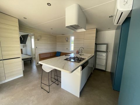 MOBILHOME 4 personnes - Mobil home 2 chambres 4 personnes clim 