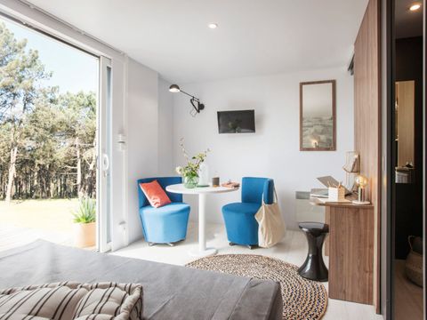 LODGE 2 personnes - Lodge Les Voiles 26m² Premium  (1 chambre)