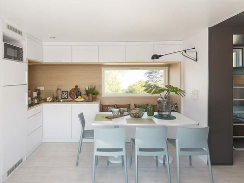 MOBILHOME 6 personnes - Lodge Les Voiles 40m² Premium (3 chambres)