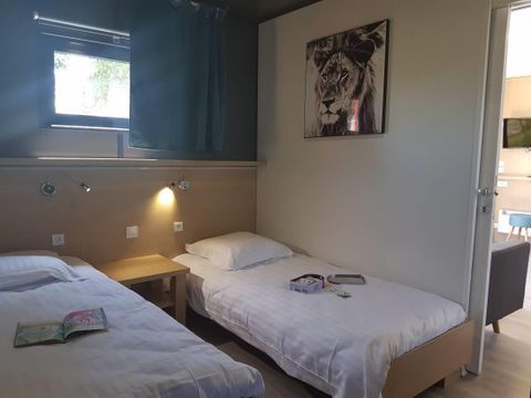 MOBILHOME 5 personnes - Lodge Les Voiles 40m² Premium (2 chambres)