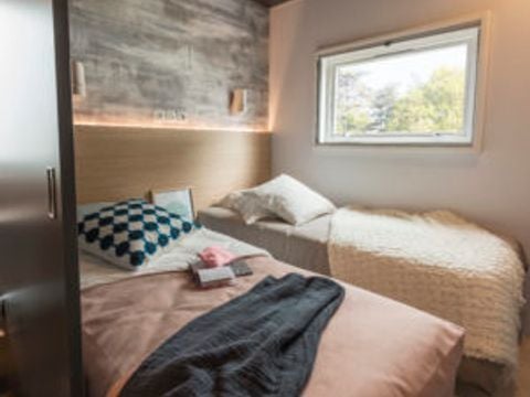 LODGE 4 personnes - Lodge Les Voiles 35m² Premium avec Spa (2 chambres)