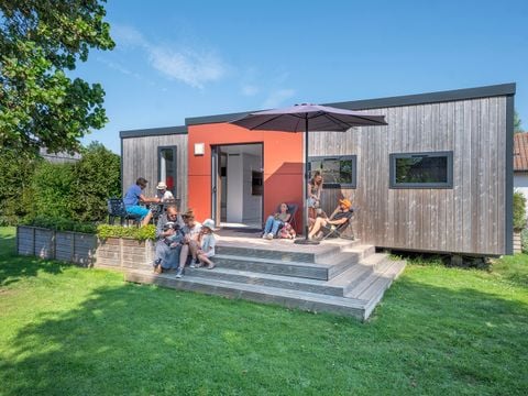 LODGE 4 personnes - Lodge Les Voiles 35m² Premium avec Spa (2 chambres)