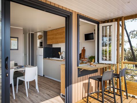 MOBILHOME 4 personnes - 2 chs vue Etang