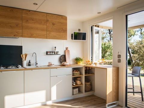 MOBILHOME 4 personnes - M- Home 2ch étang lit superpsé