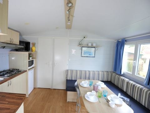 MOBILHOME 4 personnes - Confort 2 chambres - Entre 30 et 35 m² +5ans 4 pers