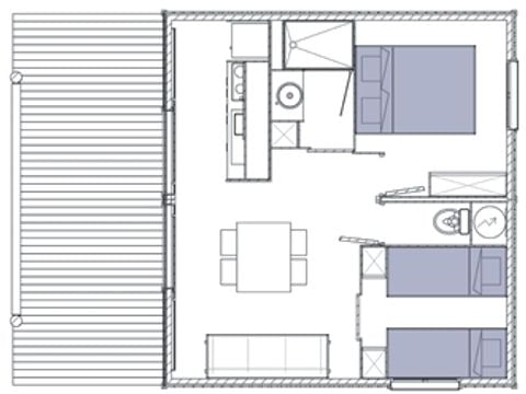 CHALET 4 personnes - TAHOE