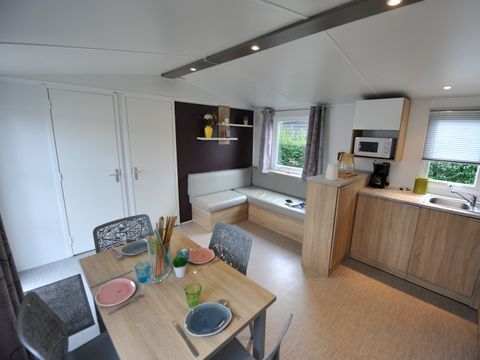 Mobilhome 4 personnes - Confort - 2 chambres - Rapidhome beige