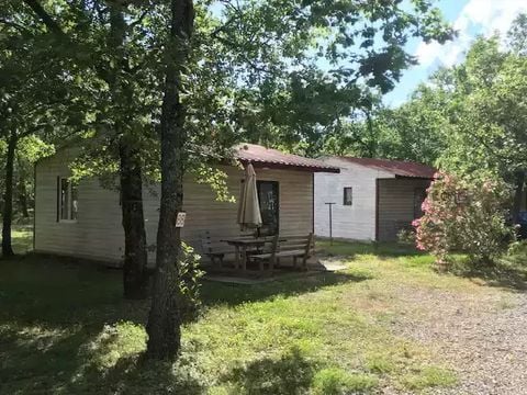 MOBILHOME 6 personnes - Cottage Confort 35m² - 2 chambres + Terrasse + TV