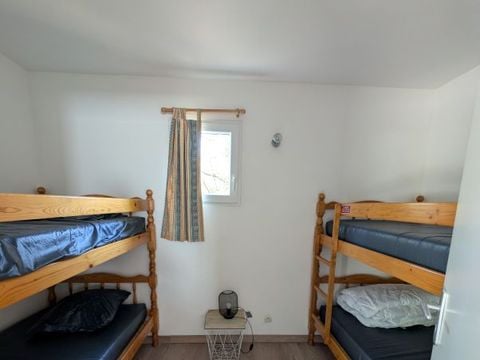 Mobilhome 6 personnes - Cottage Confort 35m² - 2 chambres + Terrasse + TV