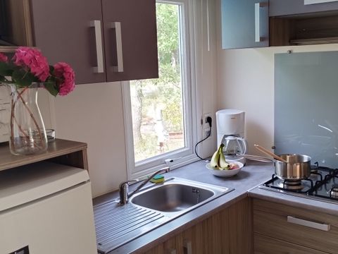 Mobilhome 6 personnes - Mobil home Standard 29m² (3ch - 6pers.) + Terrasse + TV + clim