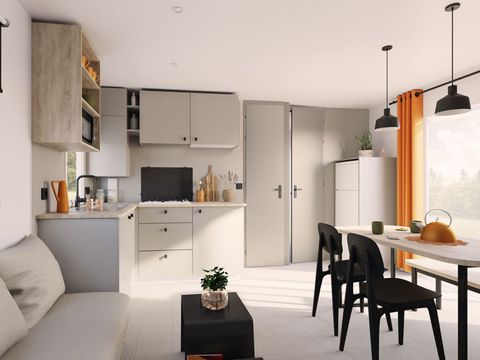 Mobilhome 6 personnes - Mobil-home Family Premium - 6p - 3ch