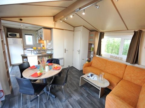 MOBILHOME 6 personnes - Confort 2 chambres - Entre 30 et 35 m²  +5ans