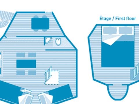 HÉBERGEMENT INSOLITE 5 personnes - Cab NAUTILUS 5p 1ch