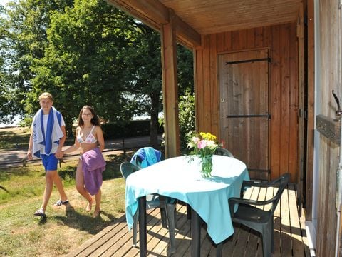 CHALET 6 personnes - Chalet standard 39m² - 2 chambres  / terrasse couverte