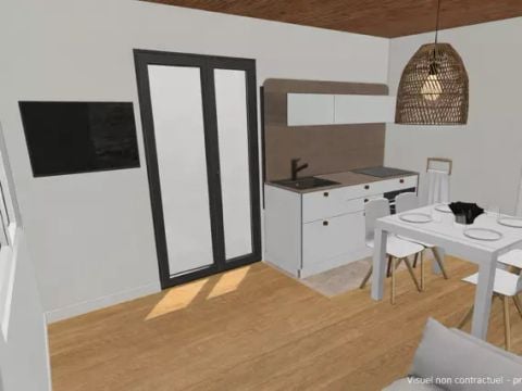 CHALET 6 personnes - Premium 3 Pièces 4/6 Personnes Climatisé + TV