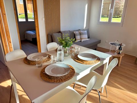 CHALET 6 personnes - Premium PMR - 39m² -  2 chambres / terrasse couverte