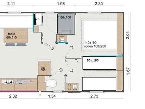 MOBILHOME 4 personnes - Vénus 