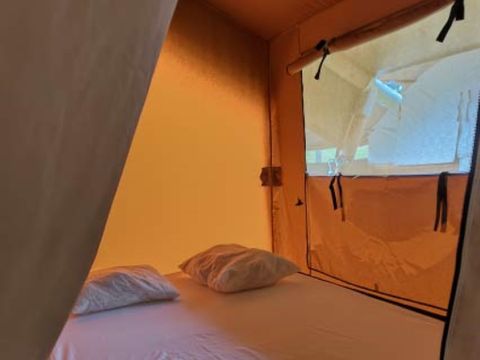 TENTE TOILE ET BOIS 5 personnes - Ecolodge 2 chambres