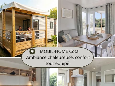 MOBILHOME 6 personnes - Mobil Home 3 Chambres Cota
