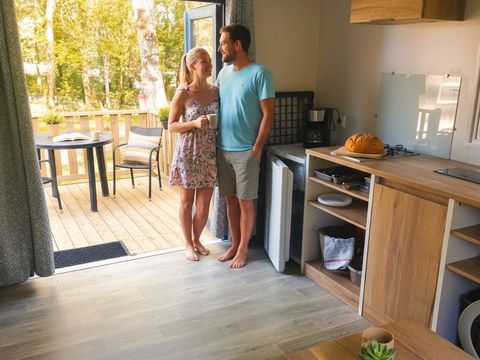 MOBILHOME 4 personnes - Cabane (sans sanitaires) TITHOME