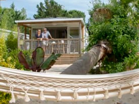 MOBILHOME 4 personnes - Cottage Robinson 4p 2ch Clim ****