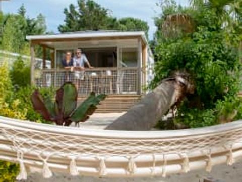 MOBILHOME 4 personnes - Cottage Robinson 4p 2ch Clim ****