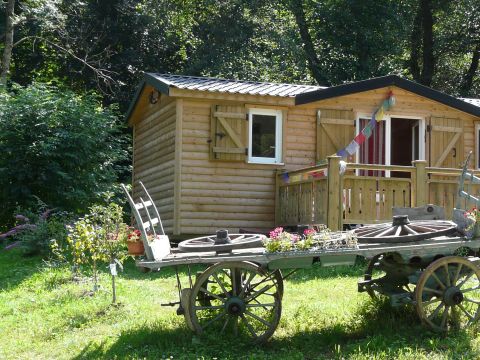 Mobilhome 6 personnes - Mobil home Standard Ballario 29m² - 2 chambres + terrasse couverte 10m² 4/6 pers