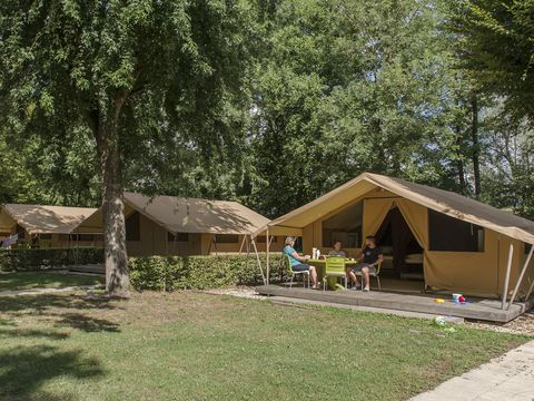 TENTE TOILE ET BOIS 6 personnes - Tente Safari samedi (sans sanitaires)