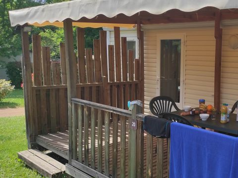 MOBILHOME 4 personnes - Mobil home 2 chambres avec télévision et climatisation 4 pers