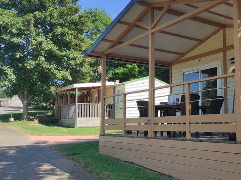 CHALET 4 personnes - Chalet 27 m² / 2 chambres - Terrasse couverte 13 m² 4 pers