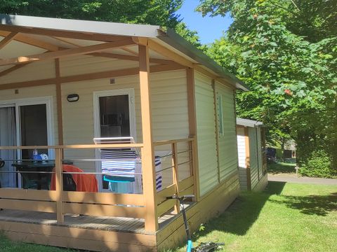 CHALET 4 personnes - Chalet 27 m² / 2 chambres - Terrasse couverte 13 m² 4 pers