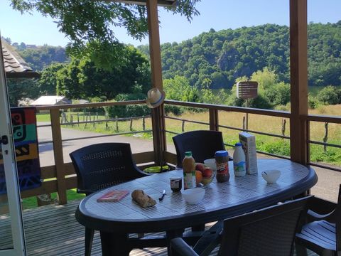 CHALET 4 personnes - Chalet 27 m² / 2 chambres - Terrasse couverte 13 m² 4 pers