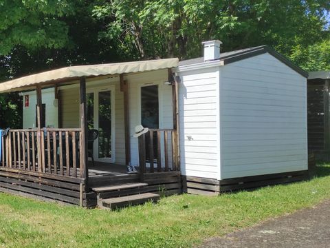 MOBILHOME 5 personnes - Mobil-home 25 m2 / 2chambres - Terrasse couverte TV 5 pers