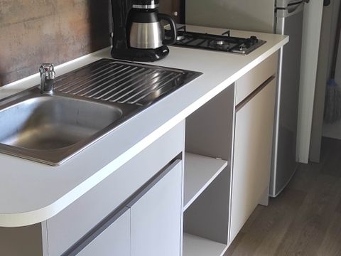 MOBILHOME 5 personnes - Mobil-home 25 m2 / 2chambres - Terrasse couverte TV 5 pers