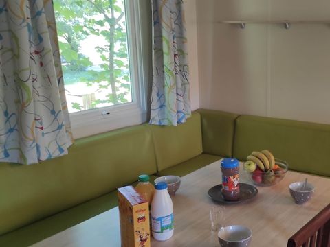 MOBILHOME 6 personnes - 31 m² / 3 chambres - Terrasse semi-couverte + TV + climatisation
