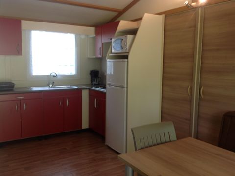 CHALET 6 personnes - Chalet 32 m² / 3 chambres - Terrasse couverte 12 m² TV 6 pers