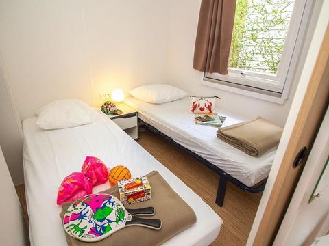MOBILHOME 4 personnes - Mobil-home Provence Sérénité 25 m² - 3 pièces - 2 chambres - Climatisation