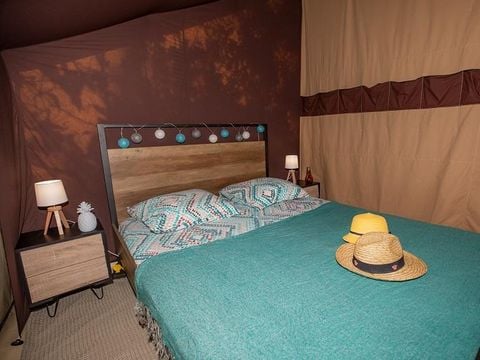 TENTE TOILE ET BOIS 4 personnes - Tente Lodge - sans sanitaires