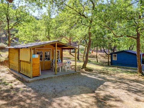 MOBILHOME 4 personnes -  Chalet Provence sans sanitaires