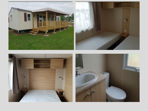 MOBILHOME 7 personnes - Trigano OR9 3 chambres avec terrasse