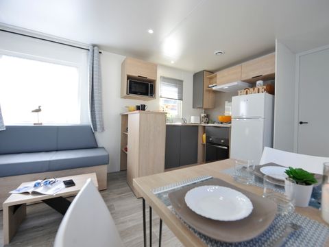 MOBILHOME 4 personnes - Confort Plus 2 chambres - Entre 30 et 35 m²  -5ans