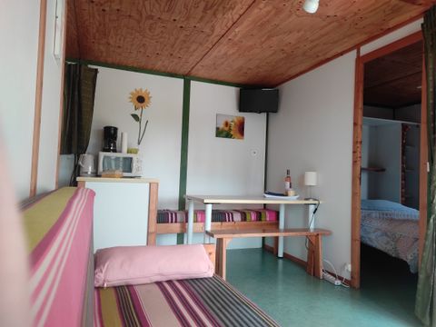 CHALET 6 personnes - Chalet familial en bois 28m² - 2 chambres